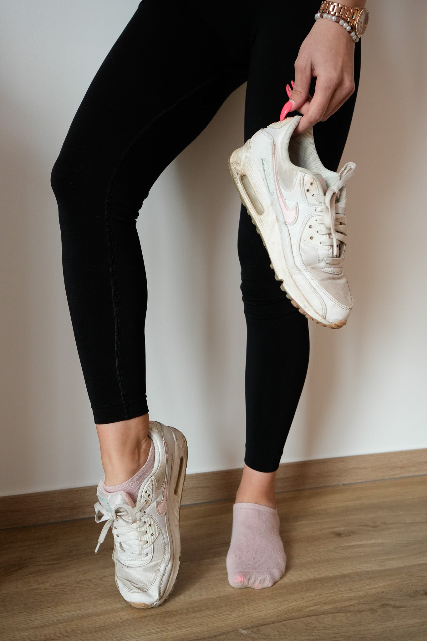 AirMax | weiß mit bunten Details | viel getragen