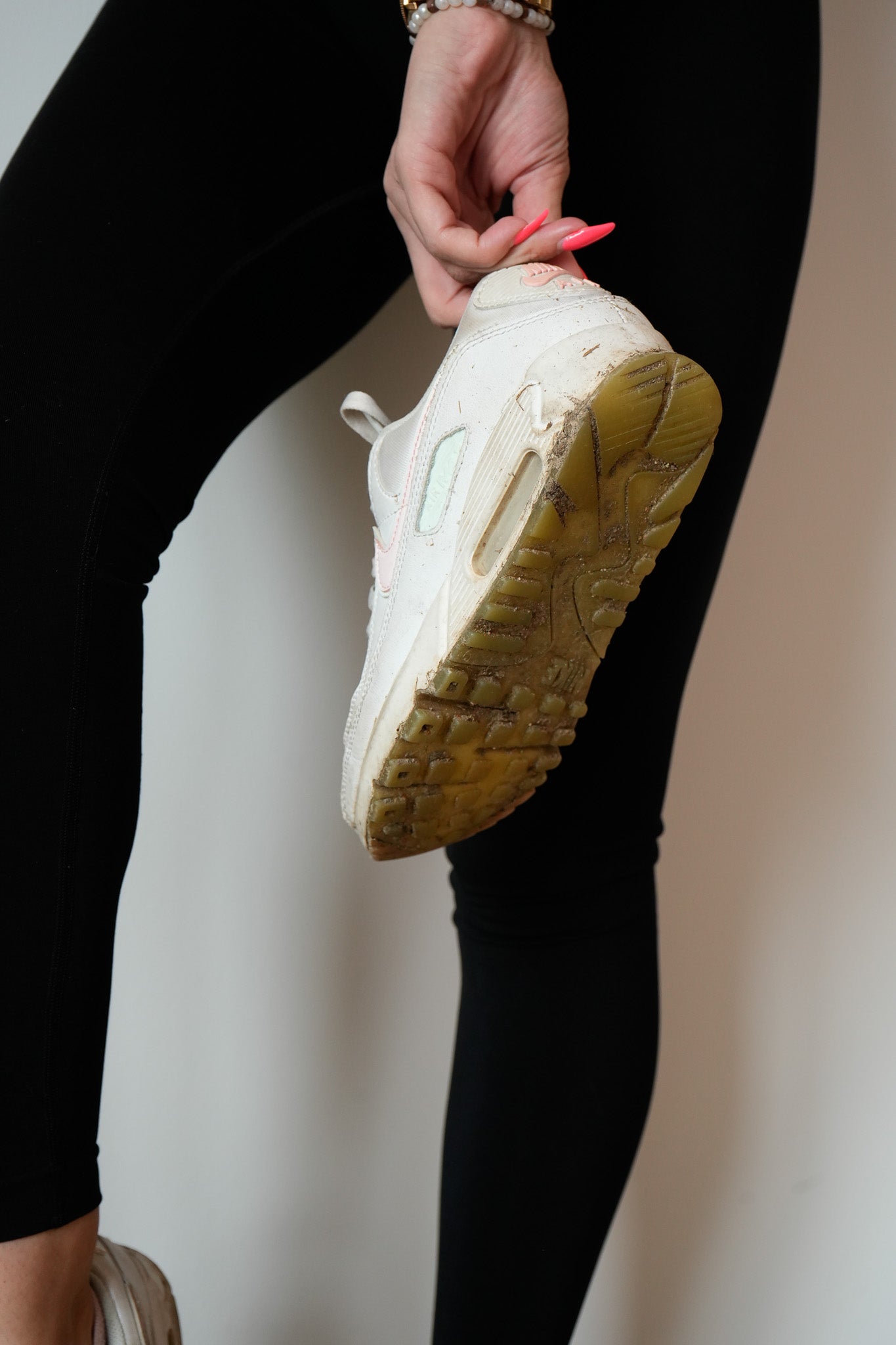 AirMax | weiß mit bunten Details | viel getragen